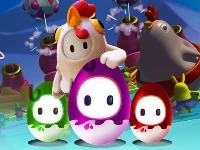 Surprise egg fall toys