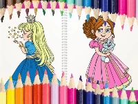 Princess coloring book