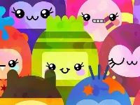 Kawaii monsters jigsaw