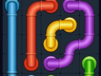 Line puzzle : pipe art