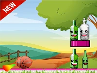 Bottle shooting game