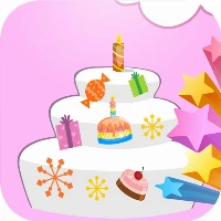 Happy birthday cake decor