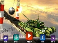 Impossible army tank driving simulator tracks