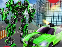 Grand robot car transform 3d game