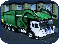 City garbage truck