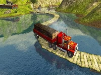 Cargo heavy trailer transport sim