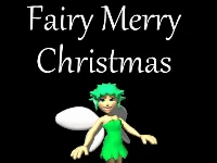 Fairy merry christmas