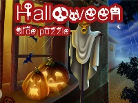 Halloween slide puzzle