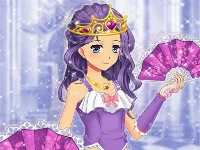 Anime princess dress up game