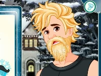 Icy beard makeover