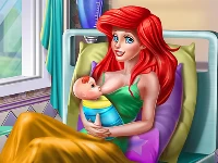 Princess mermaid mommy birth