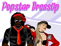 Popstar drees up