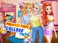 Princess first college party