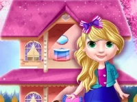 Princess doll house decoration