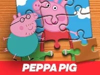 Peppa pig jigsaw puzzle planet