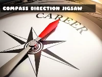 Compass direction jigsaw