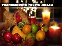 Thanksgiving fruits jigsaw