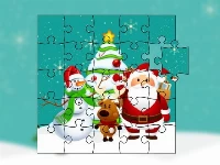 Christmas winter story jigsaw