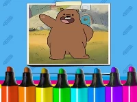 We bare bears: how to draw grizzly