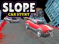 Slope car stunt