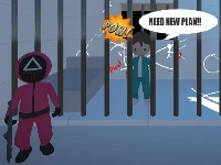 Escape plan in squid game