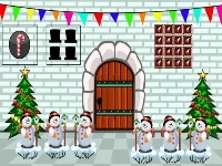 Snowman house escape