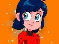 Super miraculous ladybug running adventure game