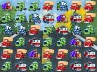 Cartoon trucks match 3