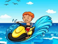 Jet ski summer fun hidden