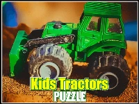 Kids tractors puzzle