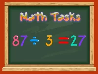 Math tasks -true or false