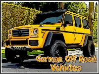 German off road vehicles