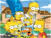 Simpsons match3 puzzle