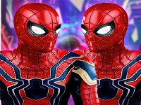 Spiderman spot the match 3 puzzle