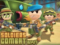 Soldiers combat war