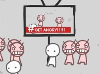 All angry