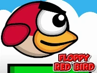 Floppy red bird