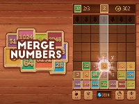 Merge numbers wooden edition