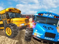 School bus demolition derby