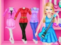 Doll career outfits challenge - dress-up game