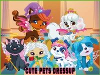 Cute pets summer dress up