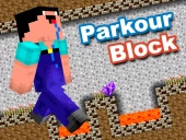 Minecraft parkour block