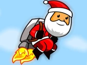 Santa jetpack