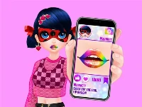 Cute lip design for marinett