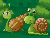 Cute snails jigsaw