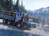 Offroad cargo truck driver 3d