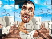 Skibidi toilet jigsaw puzzle 2