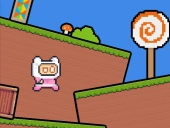 Pink rush speedrun platformer