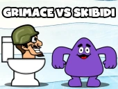 Grimace versus skibidi