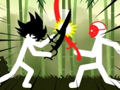 Shadow stickman fight